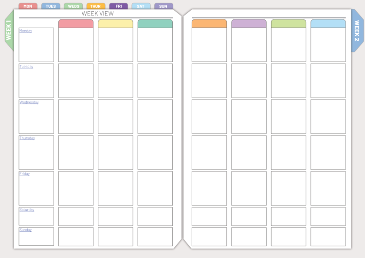 Free Digital PDF Planner | Undated - Image 10