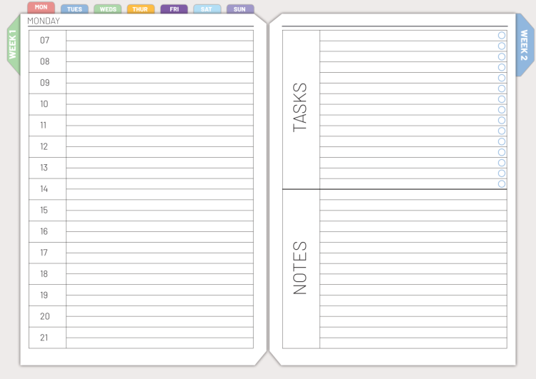 Free Digital PDF Planner | Undated - Image 9