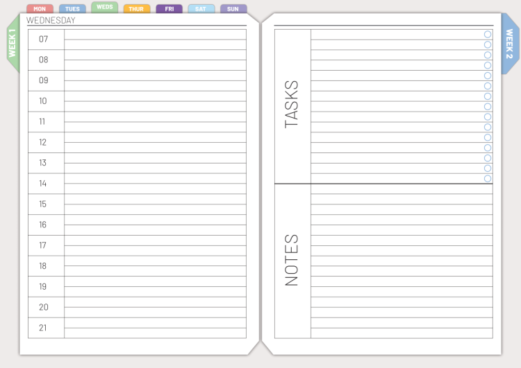 Free Digital PDF Planner | Undated - Image 7