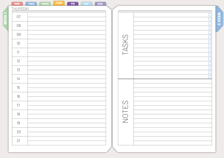 Free Digital PDF Planner | Undated - Image 6