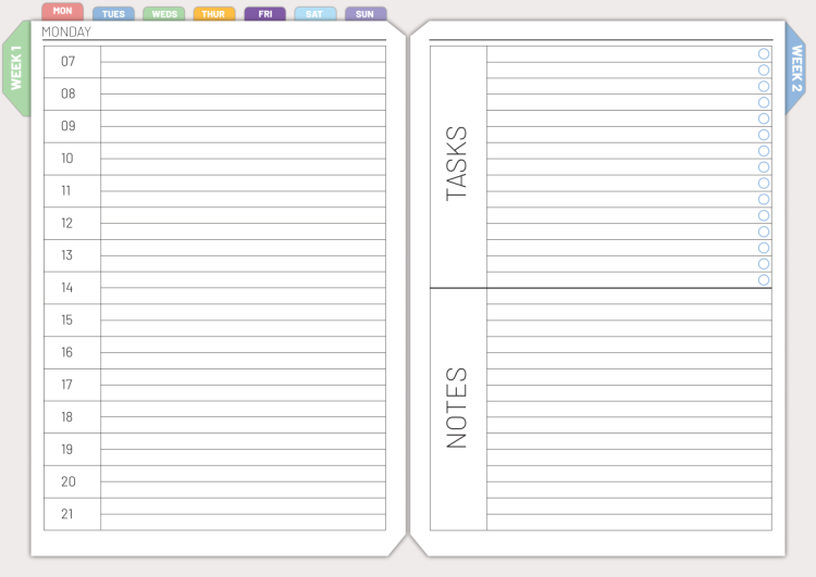 Free Digital PDF Planner | Undated - Image 17