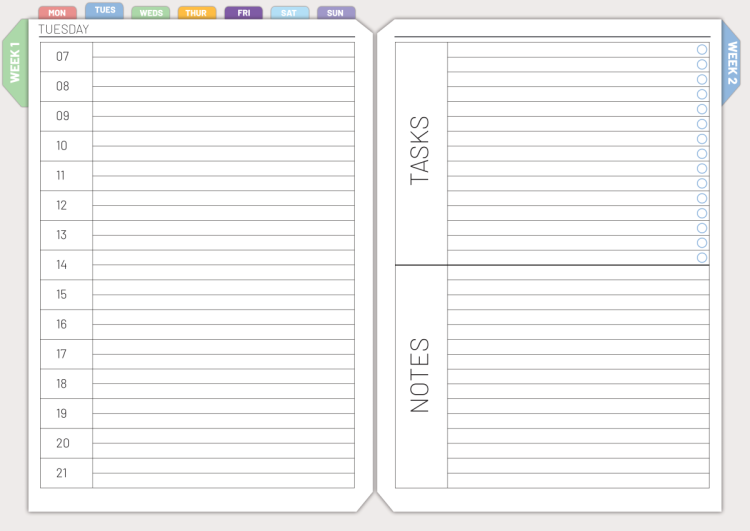 Free Digital PDF Planner | Undated - Image 16