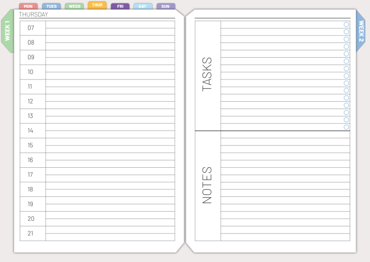 Free Digital PDF Planner | Undated - Image 14