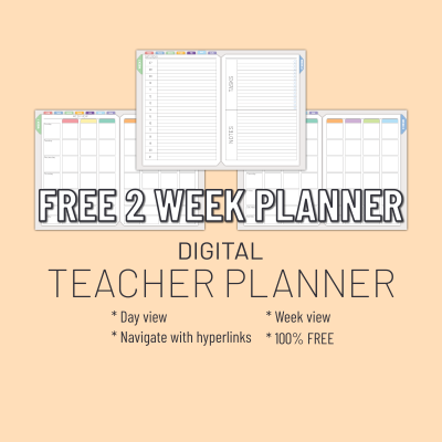 Free Digital PDF Planner | Undated