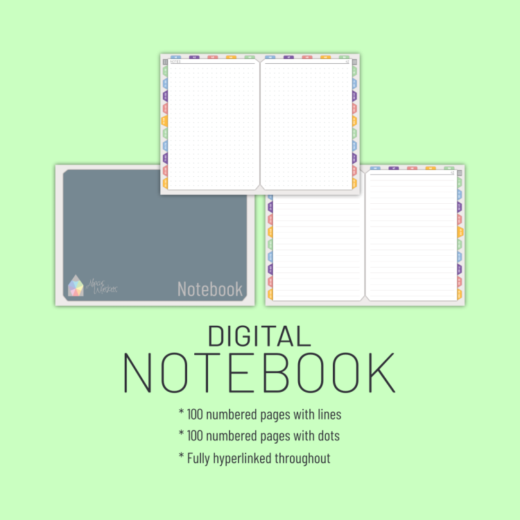 digital notebookad