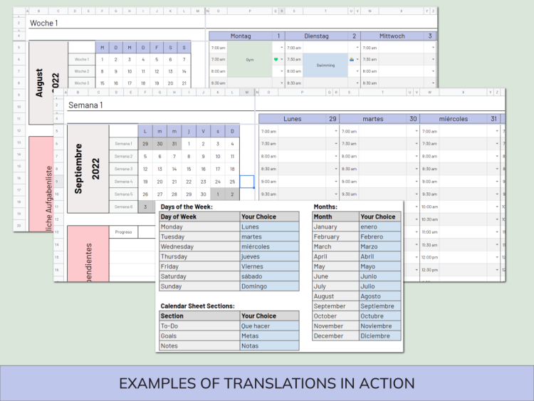 The Ultimate Google Sheets Editable Planner | Daily, Weekly & Monthly - Image 8