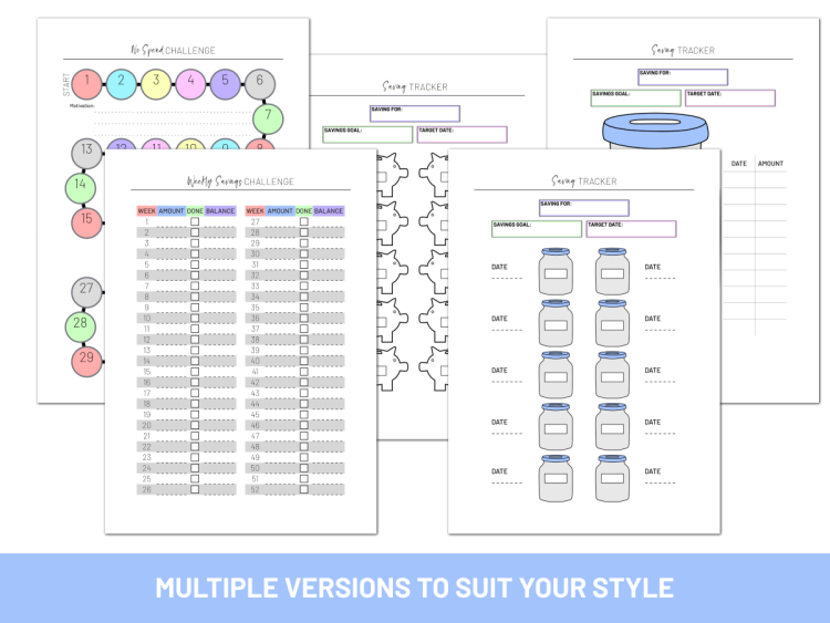 Finance Planner Printable Mega Bundle - Image 4