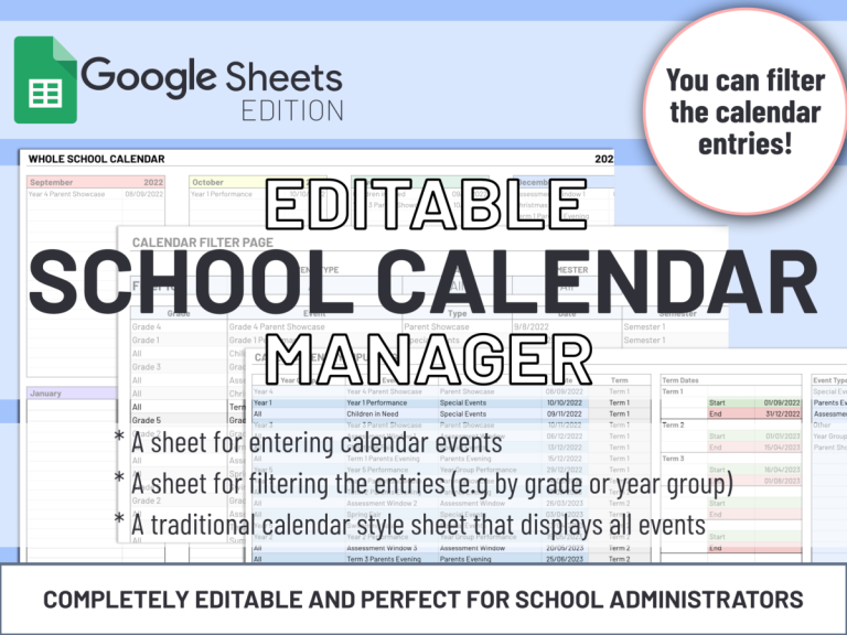 school calendar manager product image