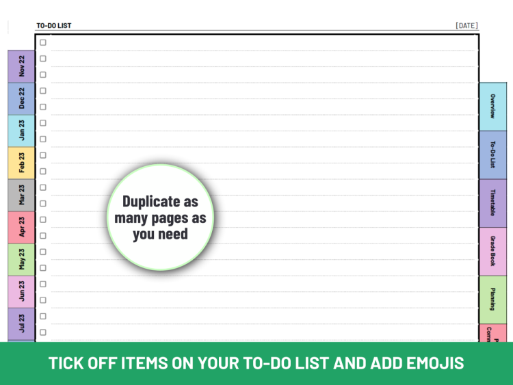 Ultimate Editable Teacher Planner 2025/26 | Microsoft Excel | Boost Organisation and Productivity - Image 4