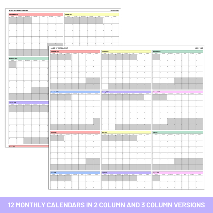 Dynamic Yearly Calendar Creator - Google Sheets Template - Image 3