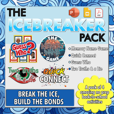 The Ultimate Icebreaker Pack: Engaging & No-Prep Classroom Activities!