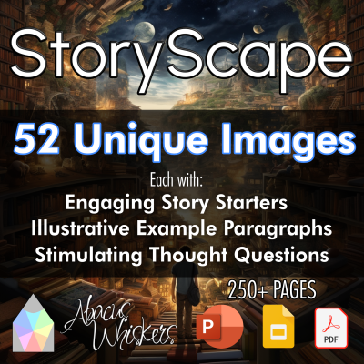 StoryScape: 52 Captivating Visual & Narrative Prompts With Questions